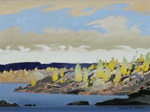 Robert Genn: POINT, NORTHERN LAKE