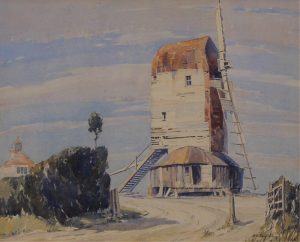 Alfred Crocker Leighton: WARBLETON MILL, SUSSEX