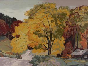 Joachim George Gauthier: AUTUMN ROAD, HALIBURTON