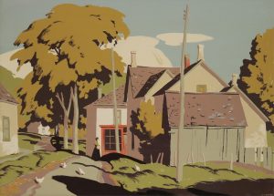 Alfred Joseph Casson: ONTARIO VILLAGE