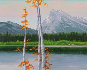 Chris MacClure: QUIETER SIDE (MT. RUNDLE)