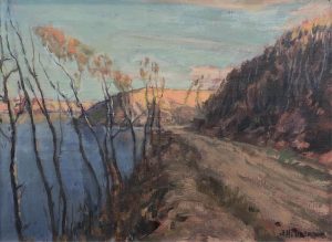 James Henderson: LAKESIDE ROAD, MISSION LAKE, QU’APPELLE VALLEY, SASK.