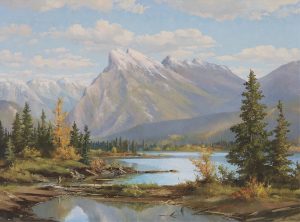 Duncan Mackinnon Crockford: MT. RUNDLE, BANFF, ALTA