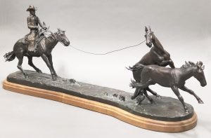 Clifton Roy (C.R.) Cheek: ROPING WILD MUSTANGS