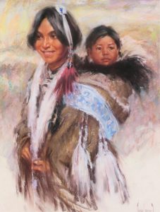 Harley Brown: MOTHER AND CHILD