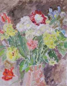 Dorothy Elsie Knowles: PINK VASE (GREEN TABLE SERIES)