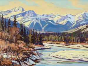 William (Bill) Duma: VIEW UPSTREAM (TOWARDS BANFF)