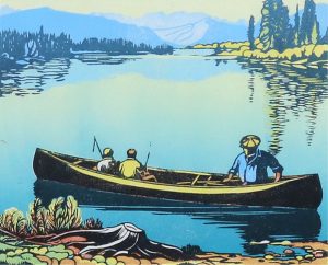 Margaret Dorothy Shelton: FISHING ON THE BOW