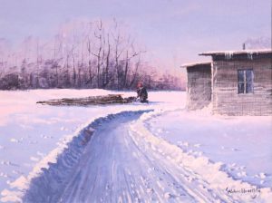Michael Lonechild: GETTING WOOD FOR THE FIRE