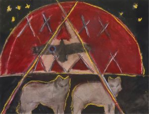 Joane Cardinal-Schubert: VILLAGE NIGHTWATCH