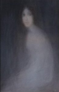 Charles Ernest de Belle: PORTRAIT OF A GIRL