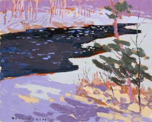 Arthur George Lloy: OPEN WATER, LATE MARCH