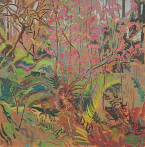 David John More: FERNS & RIBES (WILD CURRANT) – SPRING (ISLAND FOREST SERIES #XXII)