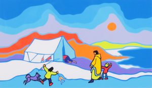 Ted Harrison: NORTHERN CAMP