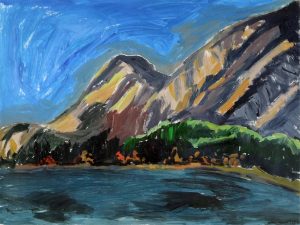 Carol Perehudoff: MOUNTAIN LANDSCAPE