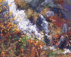 Horace Champagne: WILD BOUQUETS AND RUSHING STREAM (ROSE BLANCHE, NEWFOUNDLAND)
