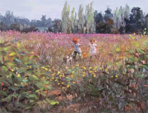 Jose Trinidad: CHILDREN OUT PICKING BERRIES