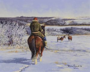 Michael Lonechild: OVERLOOKING HEART HILL