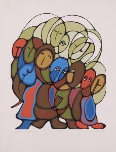 Daphne Odjig: INDIAN DAY SCHOOL