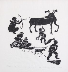 Joe Talirunili: HUNTING CARIBOU ON WAY TO TRADING POST