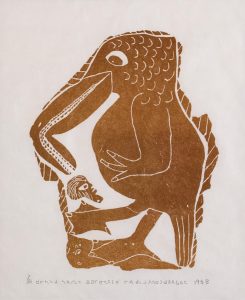 Leah Qumaluk: LEGEND OF THE BIRD EATING A MAN