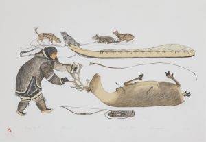 Kananginak Pootoogook: YOUNG HUNTER