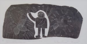 Josie Pamiatu Papialuk (Paperk): MAN HUNTING BIRDS WHO FLY AWAY