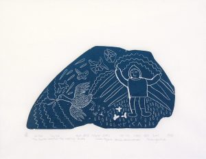 Josie Pamiatu Papialuk (Paperk): THE HUNTER STARTLES THE NESTING BIRDS