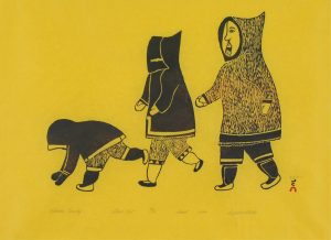 Egevadluk (Eegyvudluk) Ragee: ESKIMO FAMILY