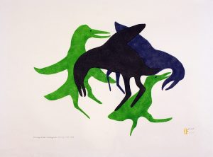 Myra Kukiiyaut: DANCING BIRDS