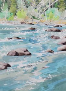 Ted Godwin: SECOND RAPIDS, BOW RIVER, LA RONGE