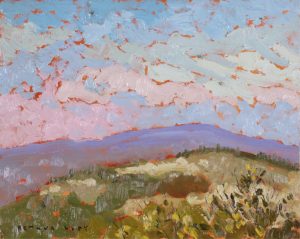 Arthur George Lloy: SKY OVER HILLS (HILLS NEAR EAST PINE POND)