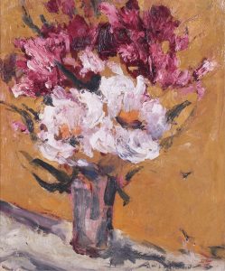 William Lewy Leroy Stevenson: RED AND WHITE FLOWERS