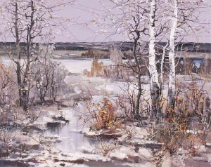 Tinyan (Tin Yan Chan): EARLY WINTER LANDSCAPE