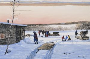 Allen Sapp: THEY’VE ALL COME TO VISIT