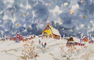 Janet Mitchell: COUNTRY CHURCH