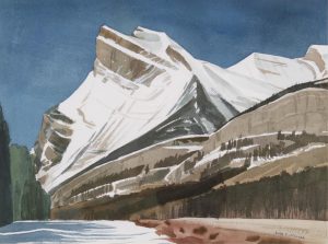 Alan Caswell Collier: MT. WILSON, NORTHERN BANFF