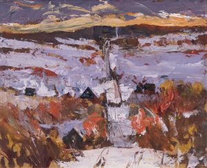 William Lewy Leroy Stevenson: EVENING SNOW