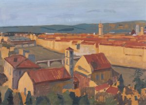 Maxwell Bennett Bates: VIEW OF FLORENCE