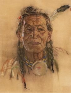 Nicholas de Grandmaison: BULL HEAD, PETA’SAUKOMAUPI – PEIGAN