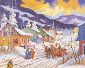 Claude Langevin: LA RANDONEE