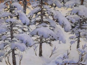 Matt Lindstrom: SNOW LADEN TREES