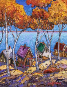 John H. Burrow: FALL COTTAGES