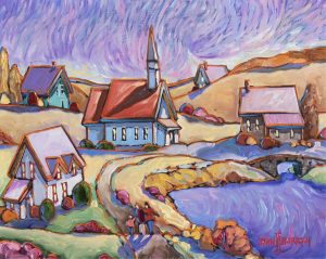 John H. Burrow: FALL OUTSIDE, ELK ISLAND