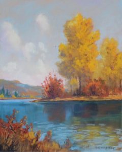 Roland Gissing: AUTUMN, GHOST LAKE