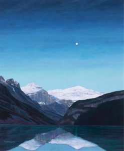 Chris MacClure: LAKE LOUISE MOON