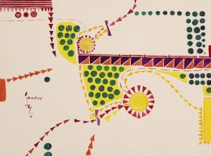 Alex Simeon Janvier: UNTITLED COMPOSITION #2