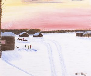 Allen Sapp: JUST GETTING HOME BEFORE NIGHTFALL