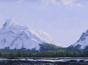 Karl E. Wood: ATHABASCA RIVER, JASPER NATIONAL PARK