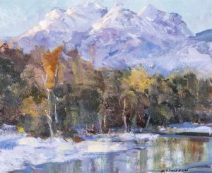Fred Cameron: ROCKY MOUNTAIN SUNSET